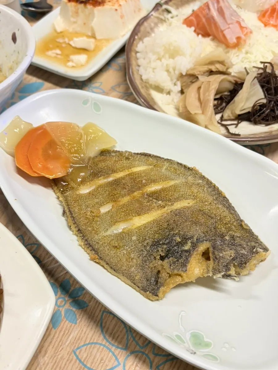진달래실비 가자미구이