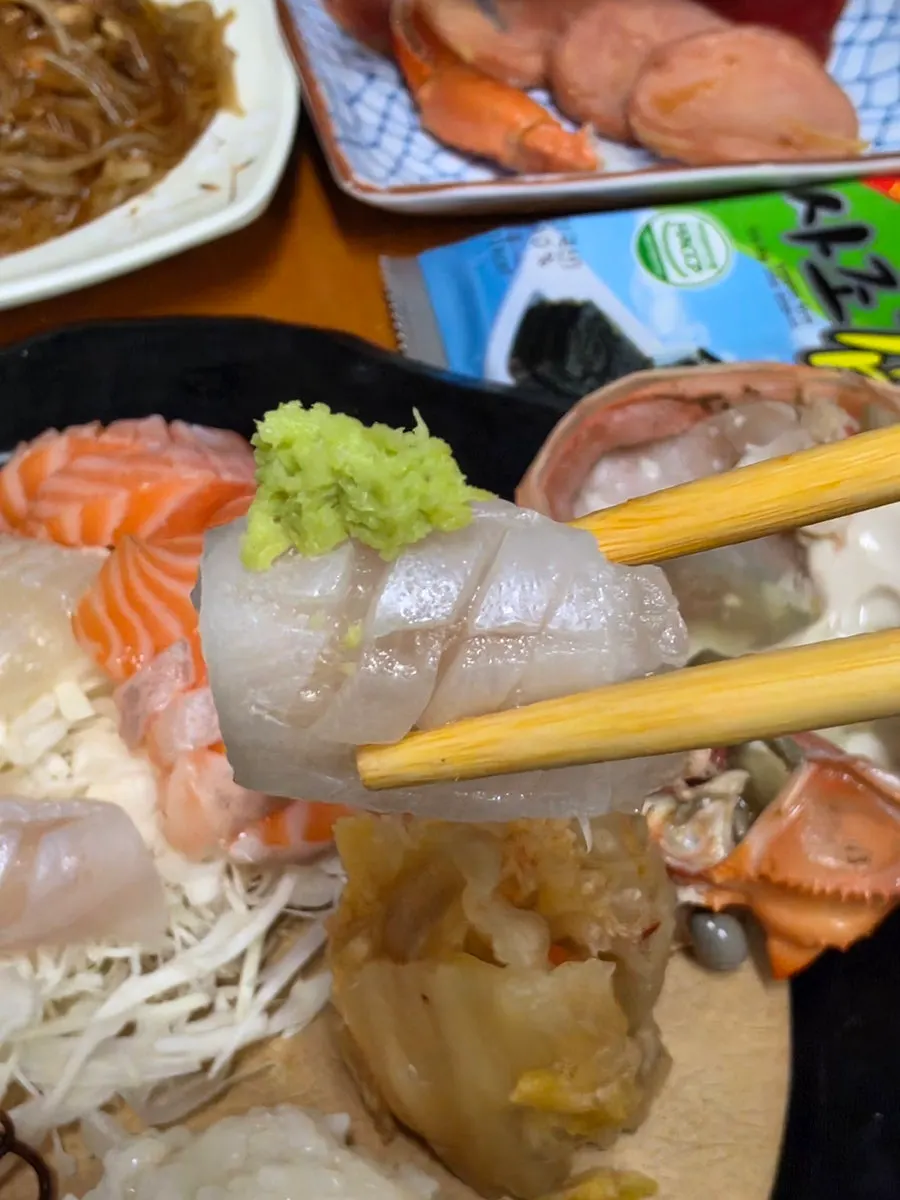 Seafood steam with scallops, clams, and shrimp