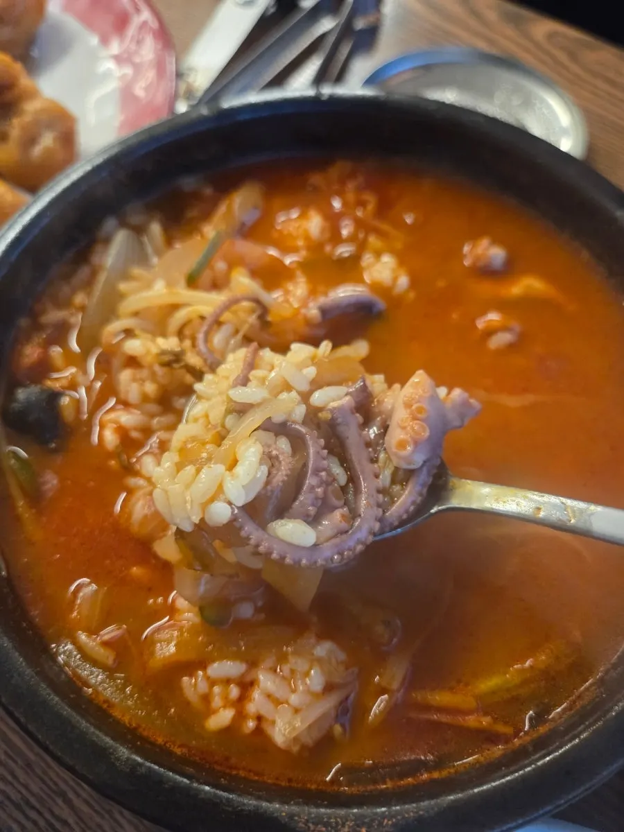 Ordered dishes at Jinjin China Geumcheon Siheung Branch