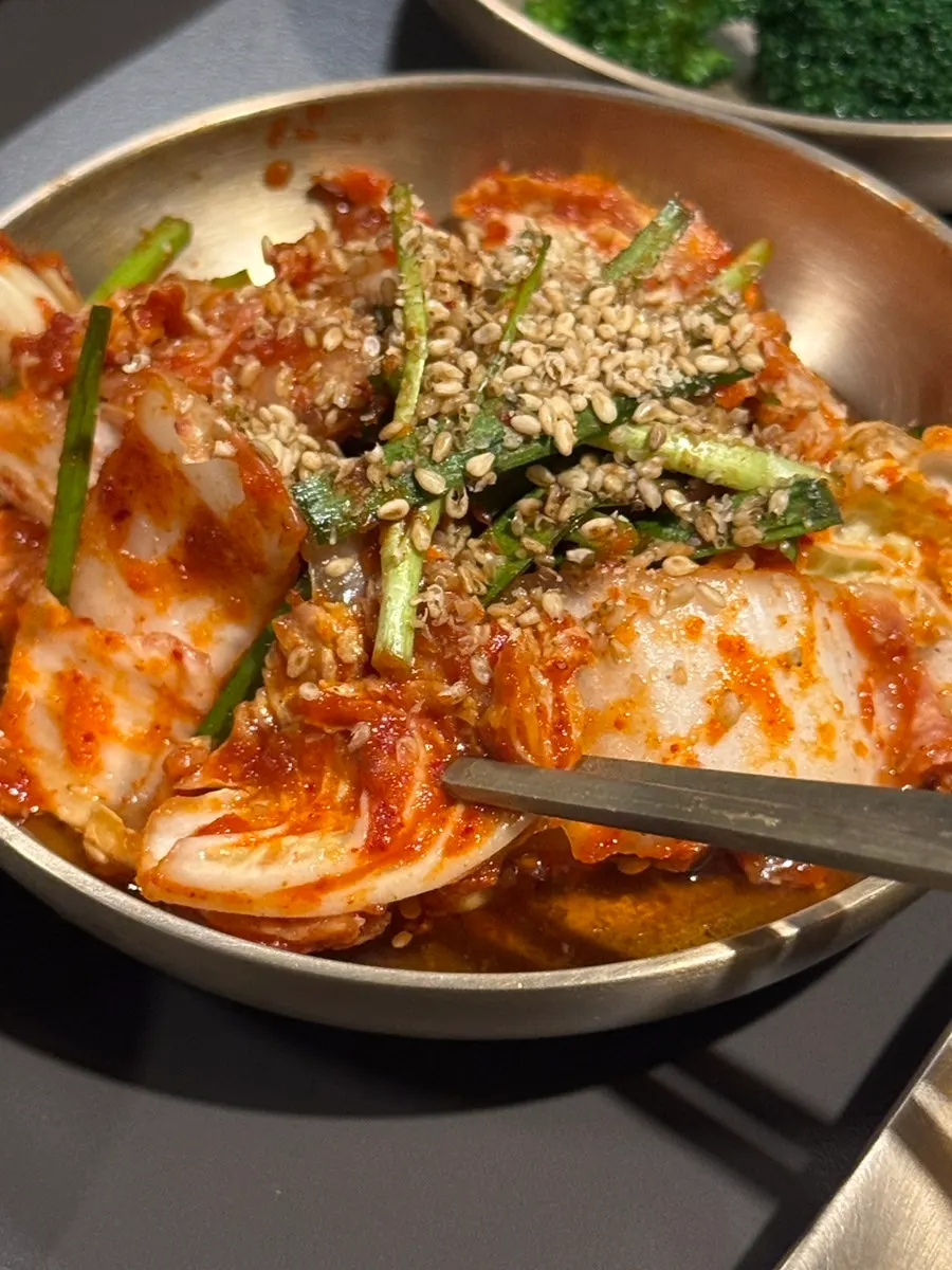 직접 구운 안창살 구이