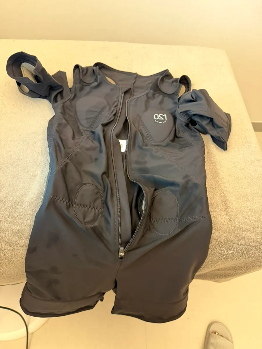 Scene of the InBody measurement taken before treatment