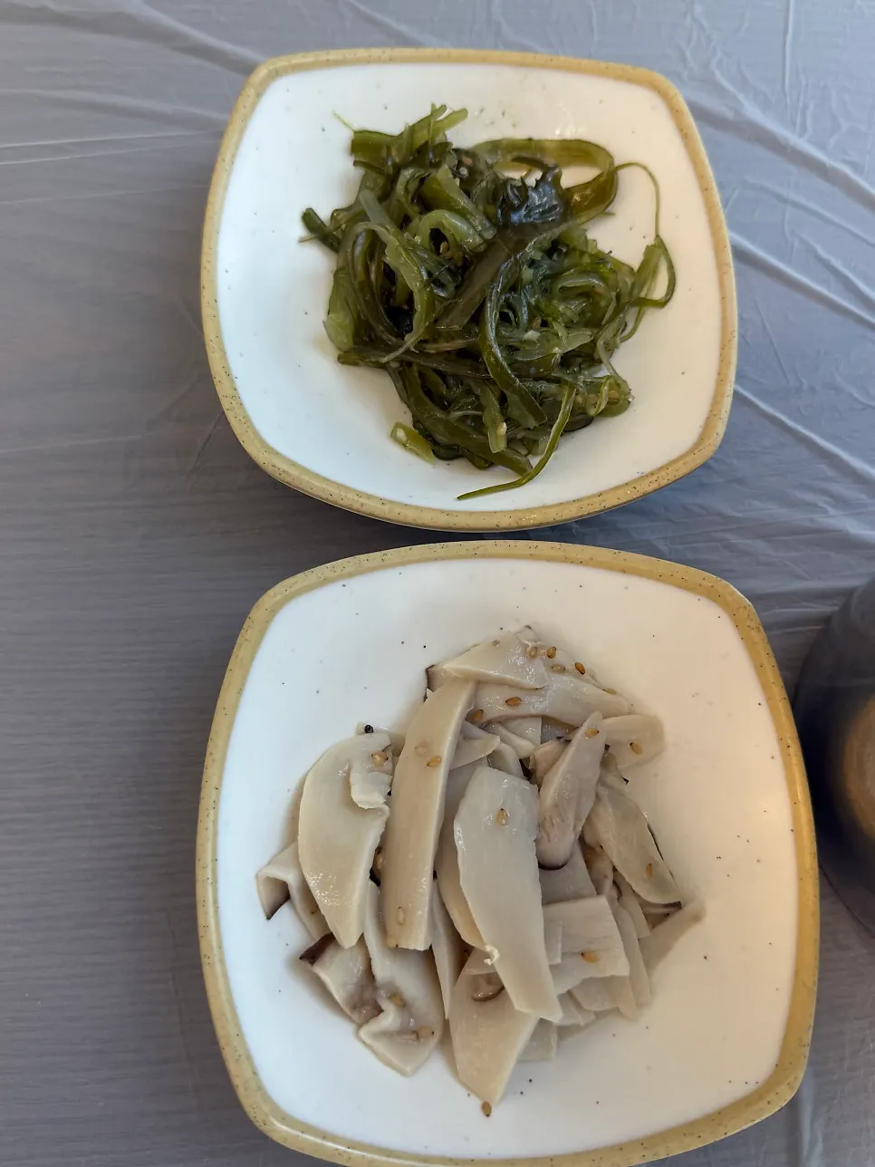 찜고을 가좌점 밑반찬 클로즈업