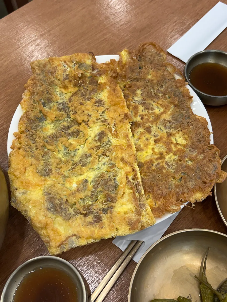Close-up of tender short ribs in the galbitang