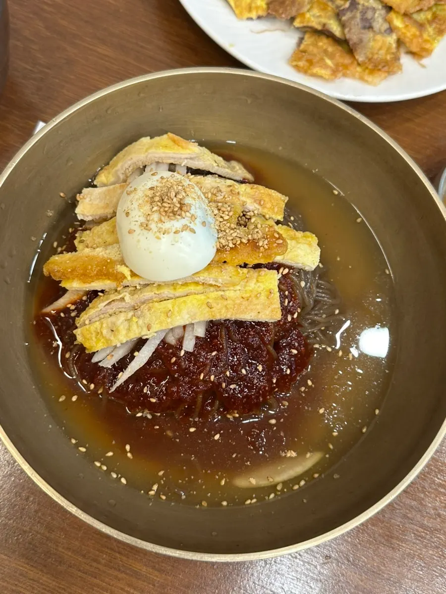 섞음냉면 송기원1997년 한 그릇