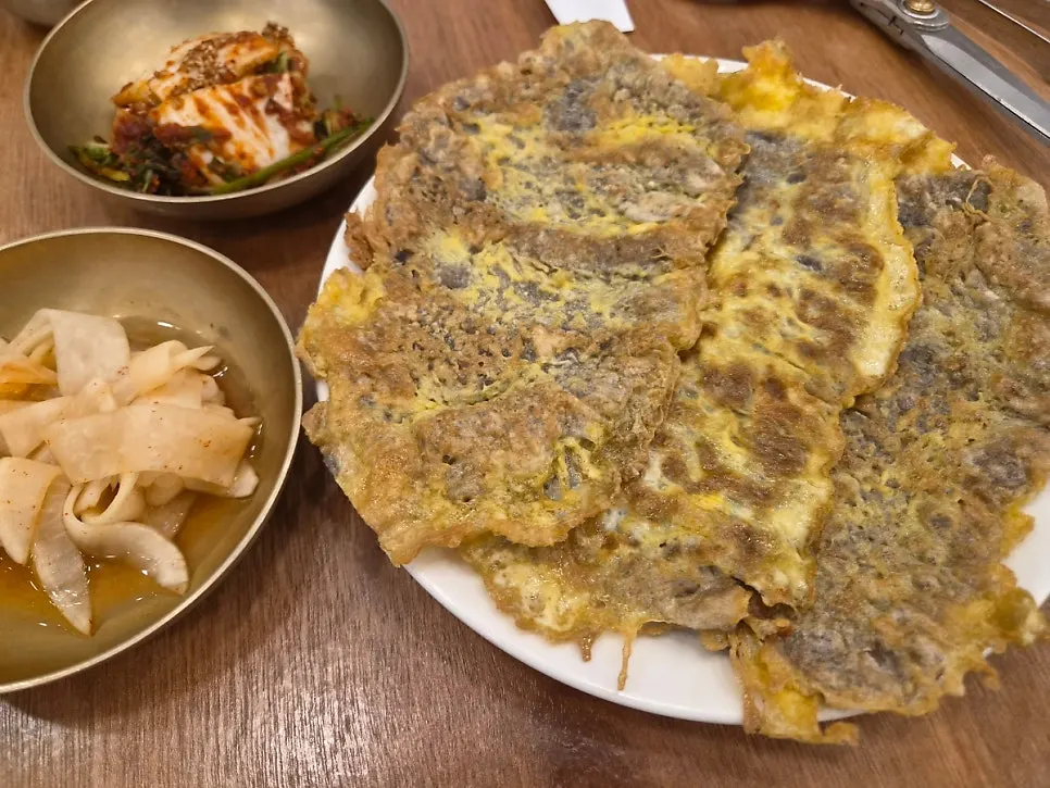 주문한 우전과 1997년 냉면 상차림