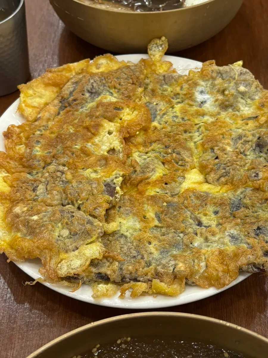 Yukjeon served alongside mul-naengmyeon