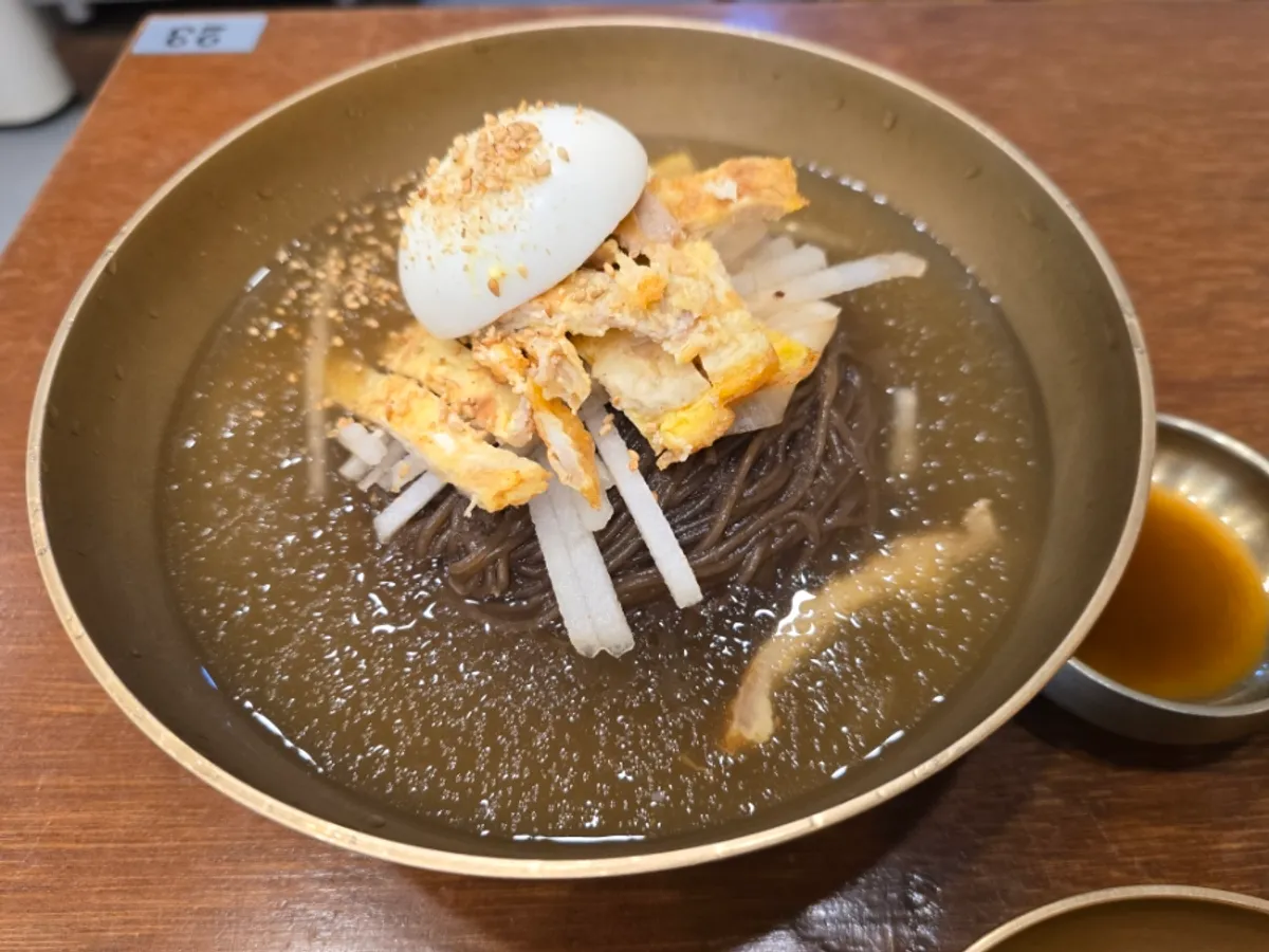 송기원진주냉면 본점에서 먹은 진주냉면 한 그릇