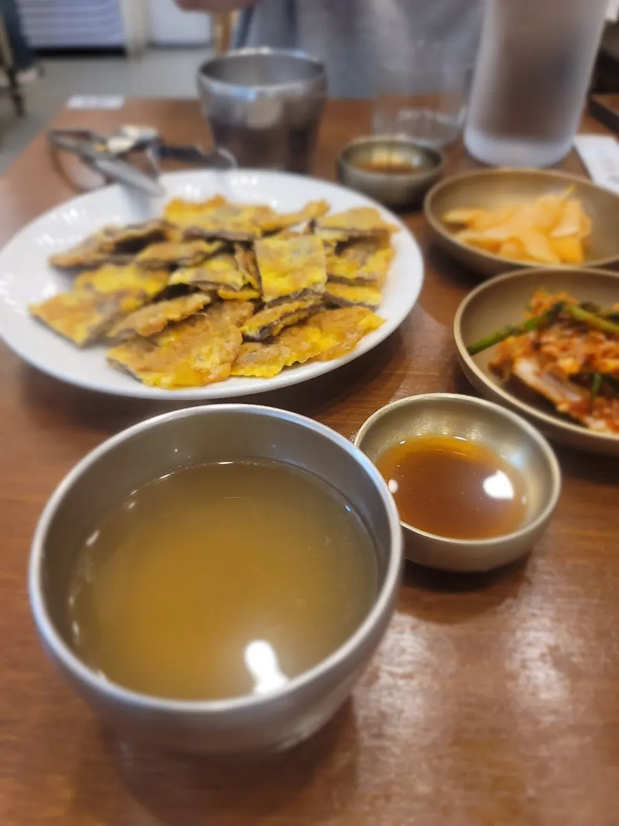 A cup of warm broth