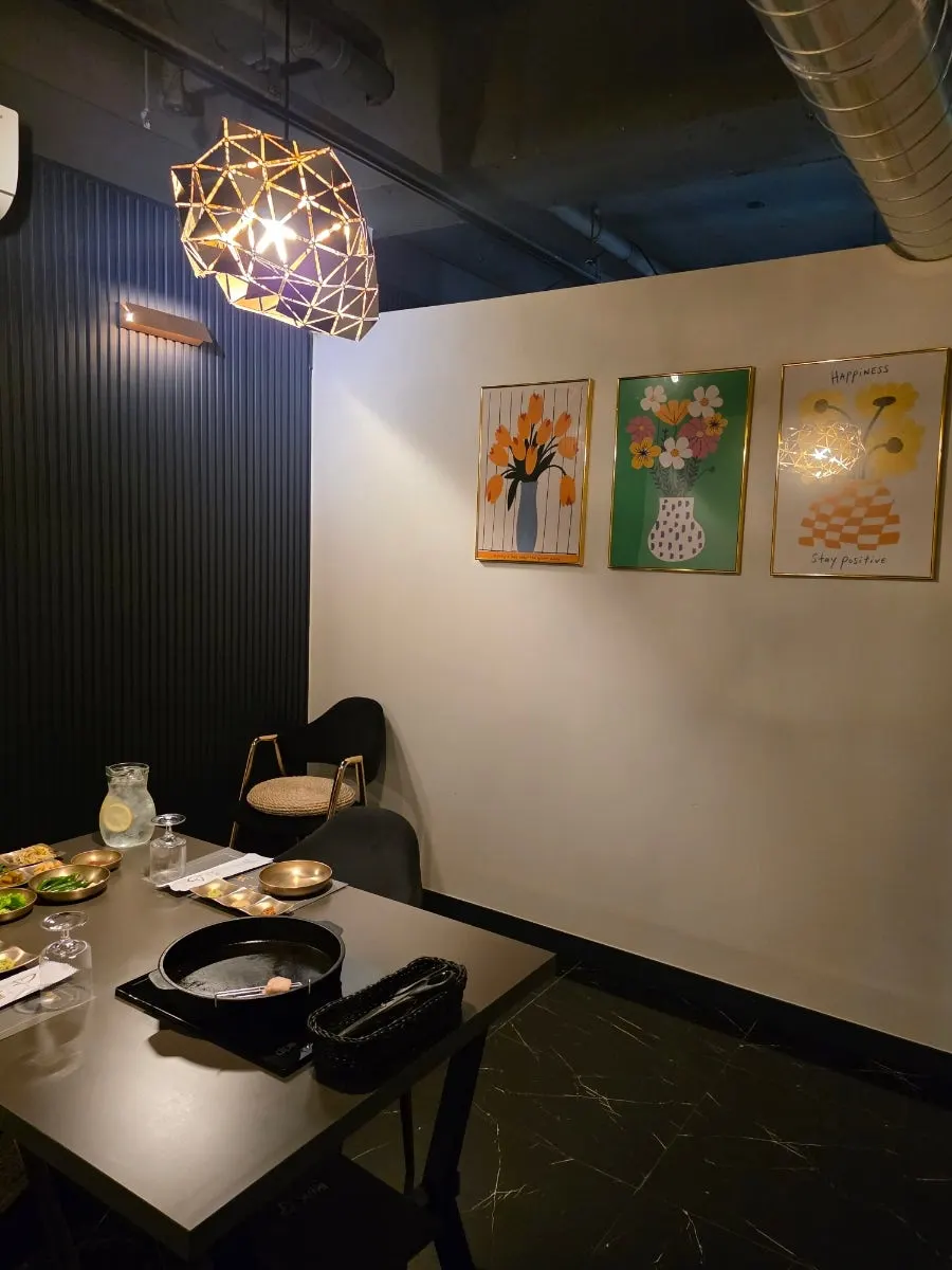 프시케 프라이빗 개별룸 내부