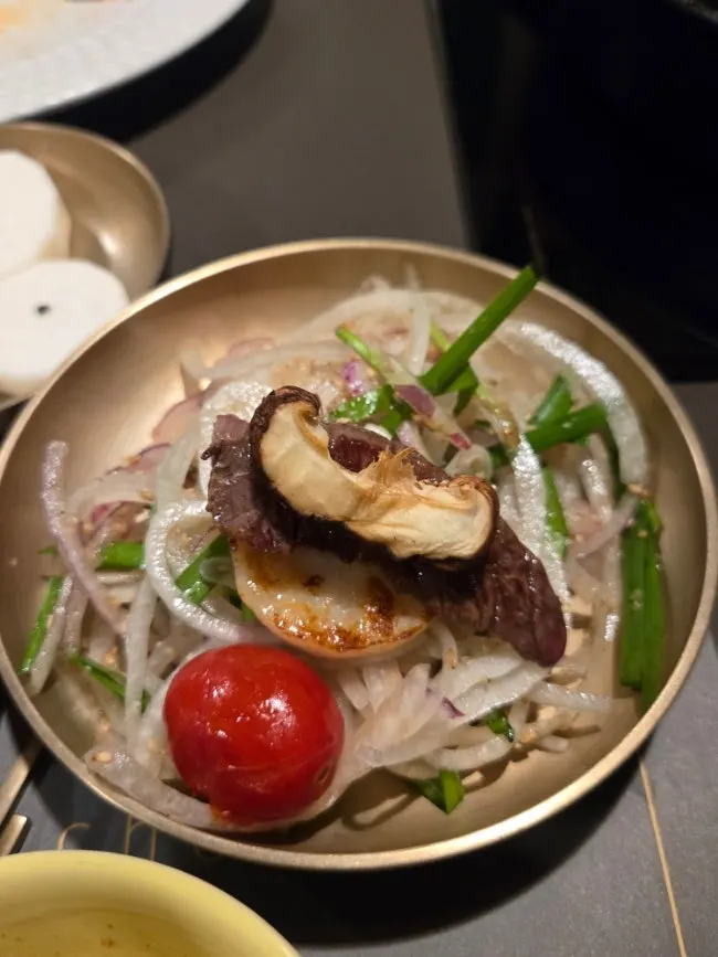 A grilled piece of jebichuri
