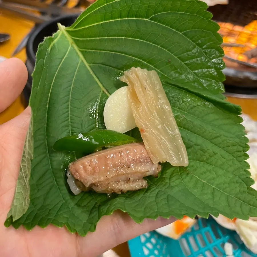 불향 입은 진빼이 꼼장어 양념구이