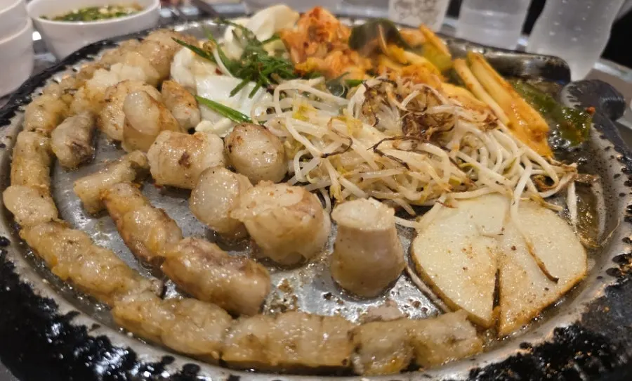 진성한우곱창 방이직영점 한우곱창 철판구이