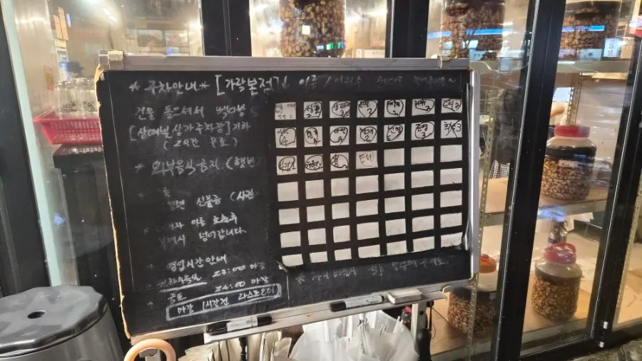 Entrance of Jinseong Hanwoo Gopchang Garak Flagship