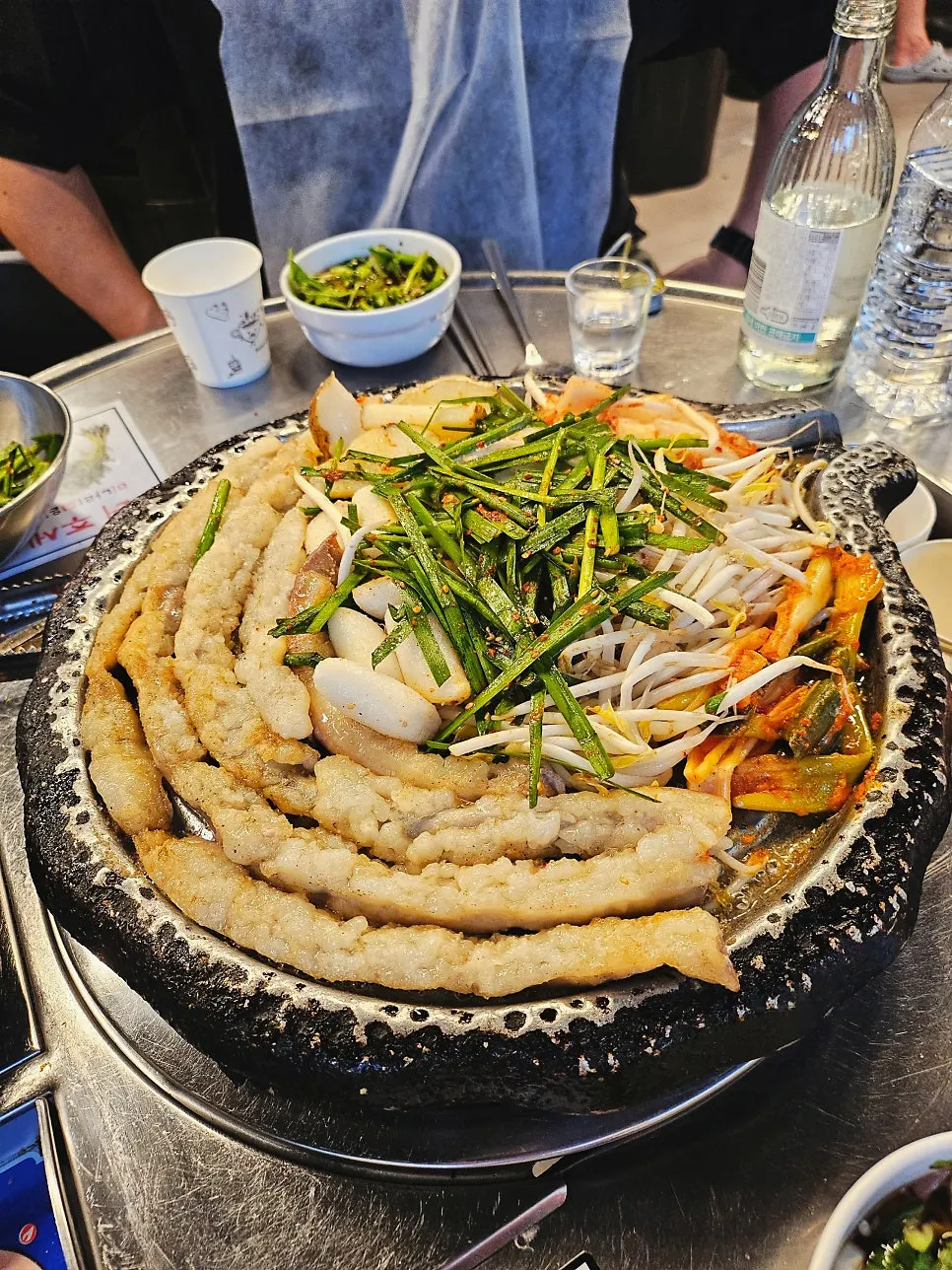 노릇하게 익어가는 곱창