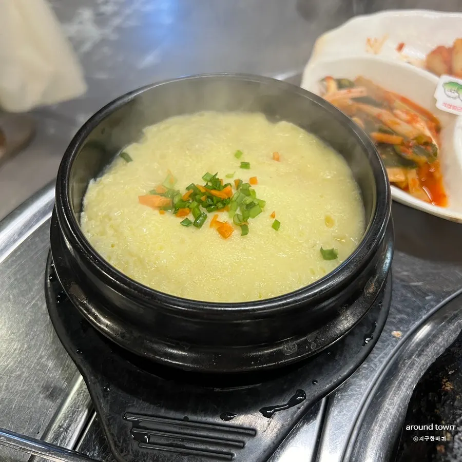 A plate of aged kimchi side dishes