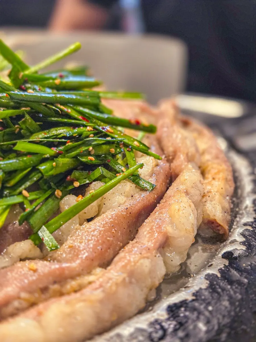 곱창과 함께 나온 기본 계란찜