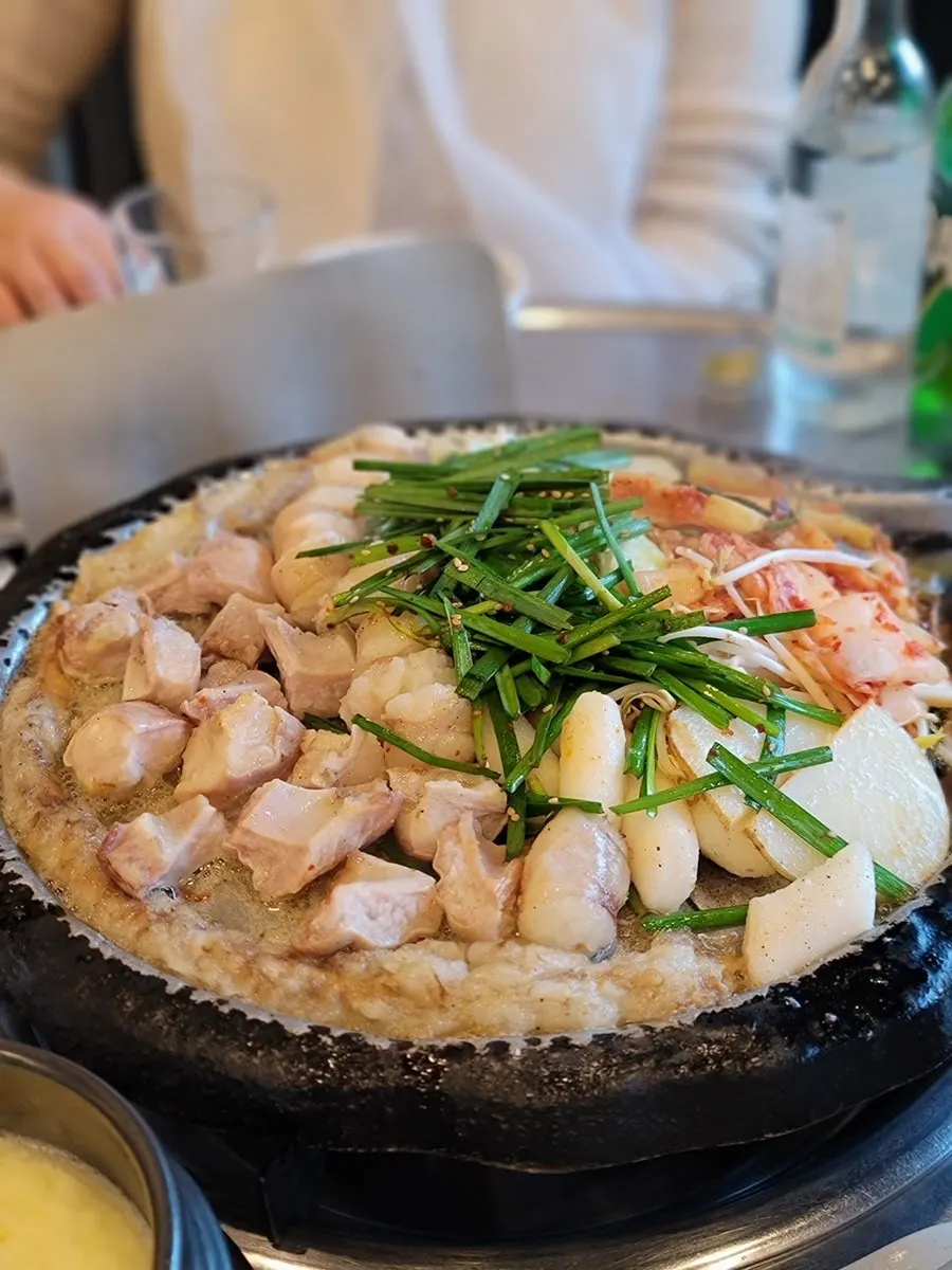 진성한우곱창 메뉴판과 가격표