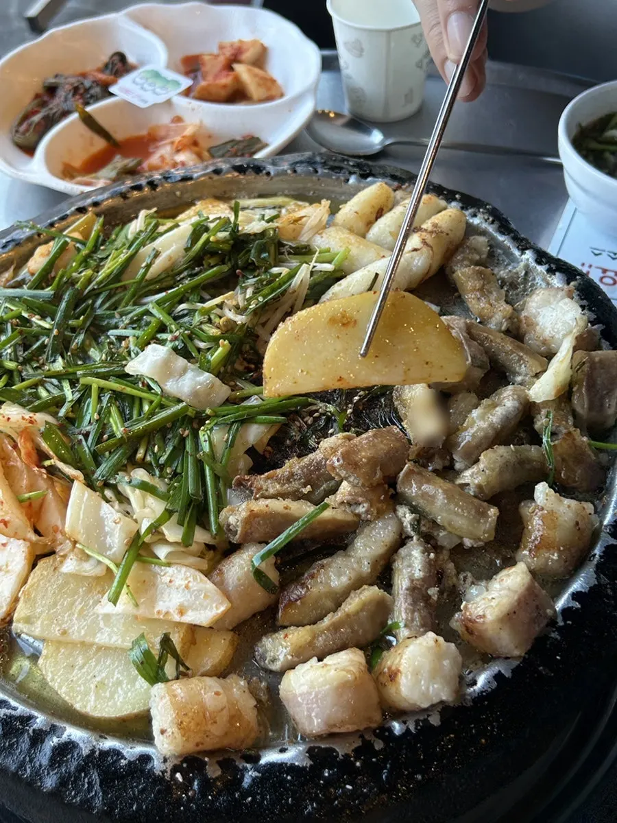 滿滿油脂的牛小腸切面