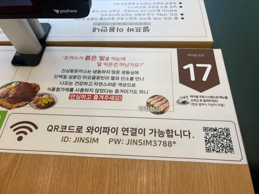 Store signage and notice