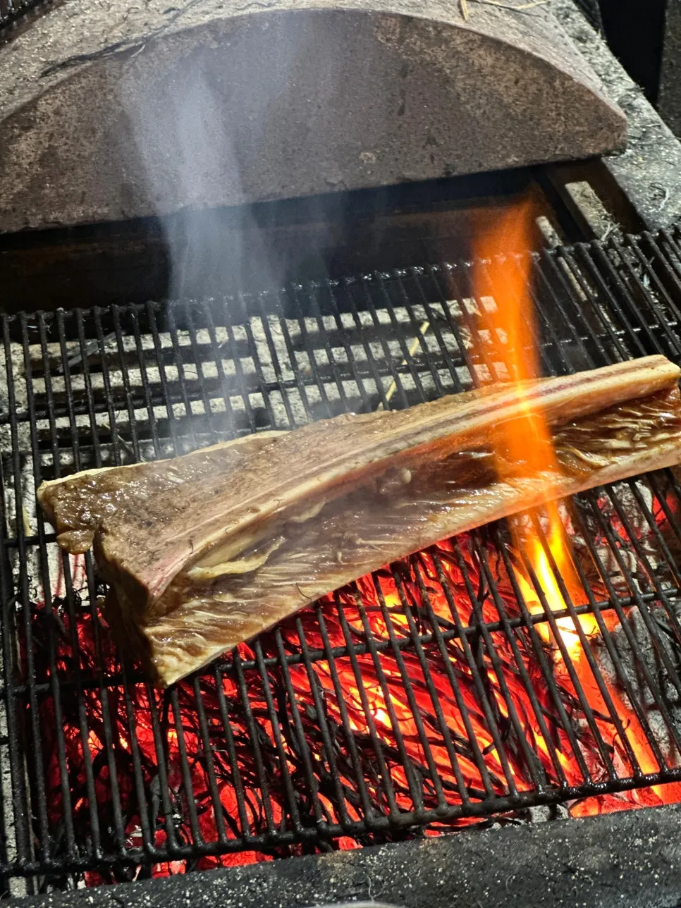 秋の夜、チップルテベク東灘本店のお肉一膳