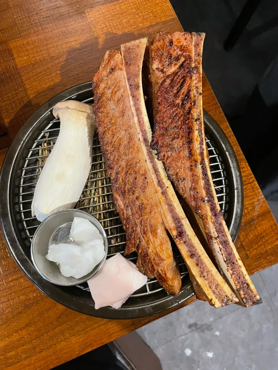 주문한 양념 우대갈비 2인분