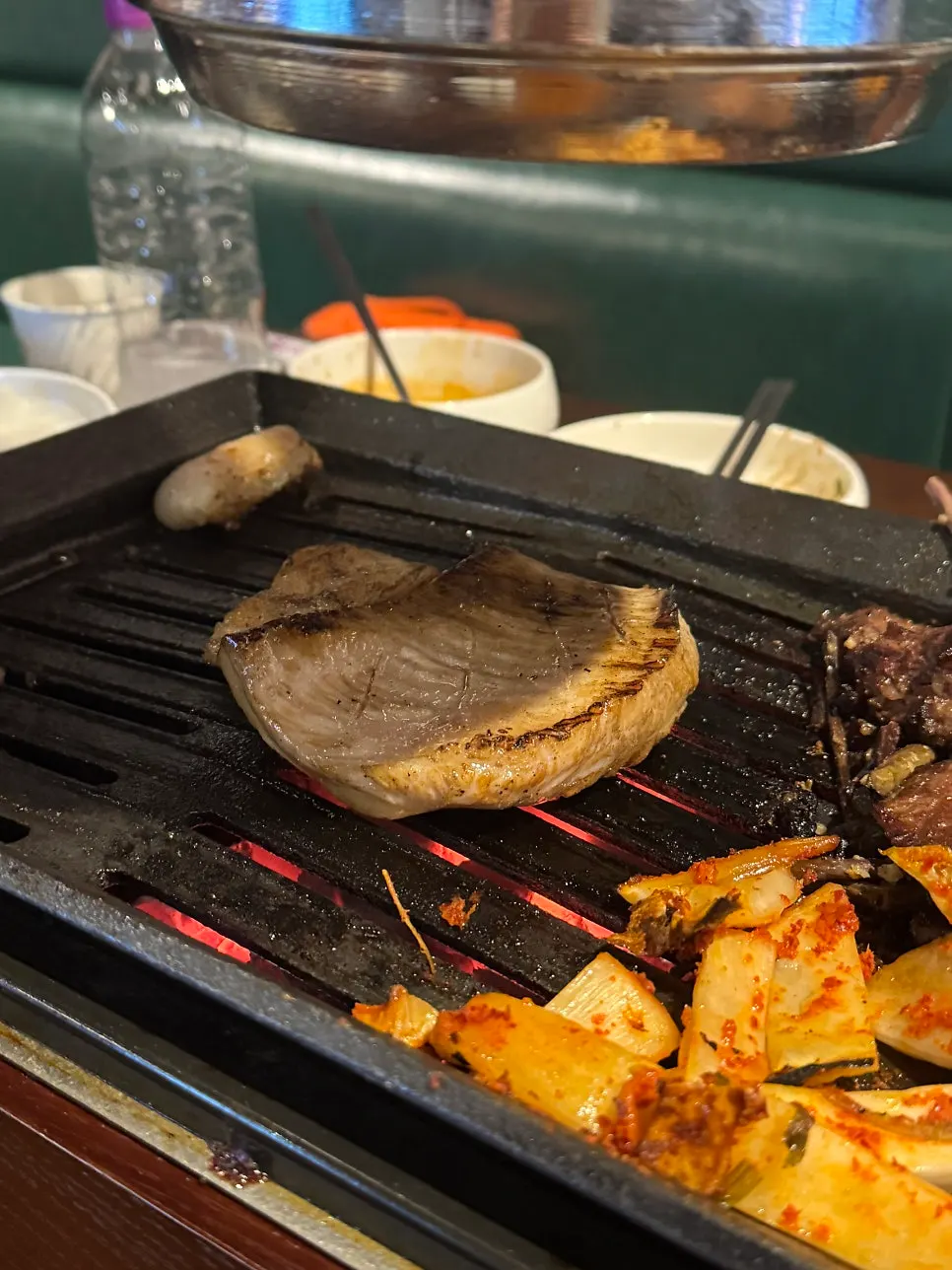 A 180g piece of straw-fired whole pork jowl