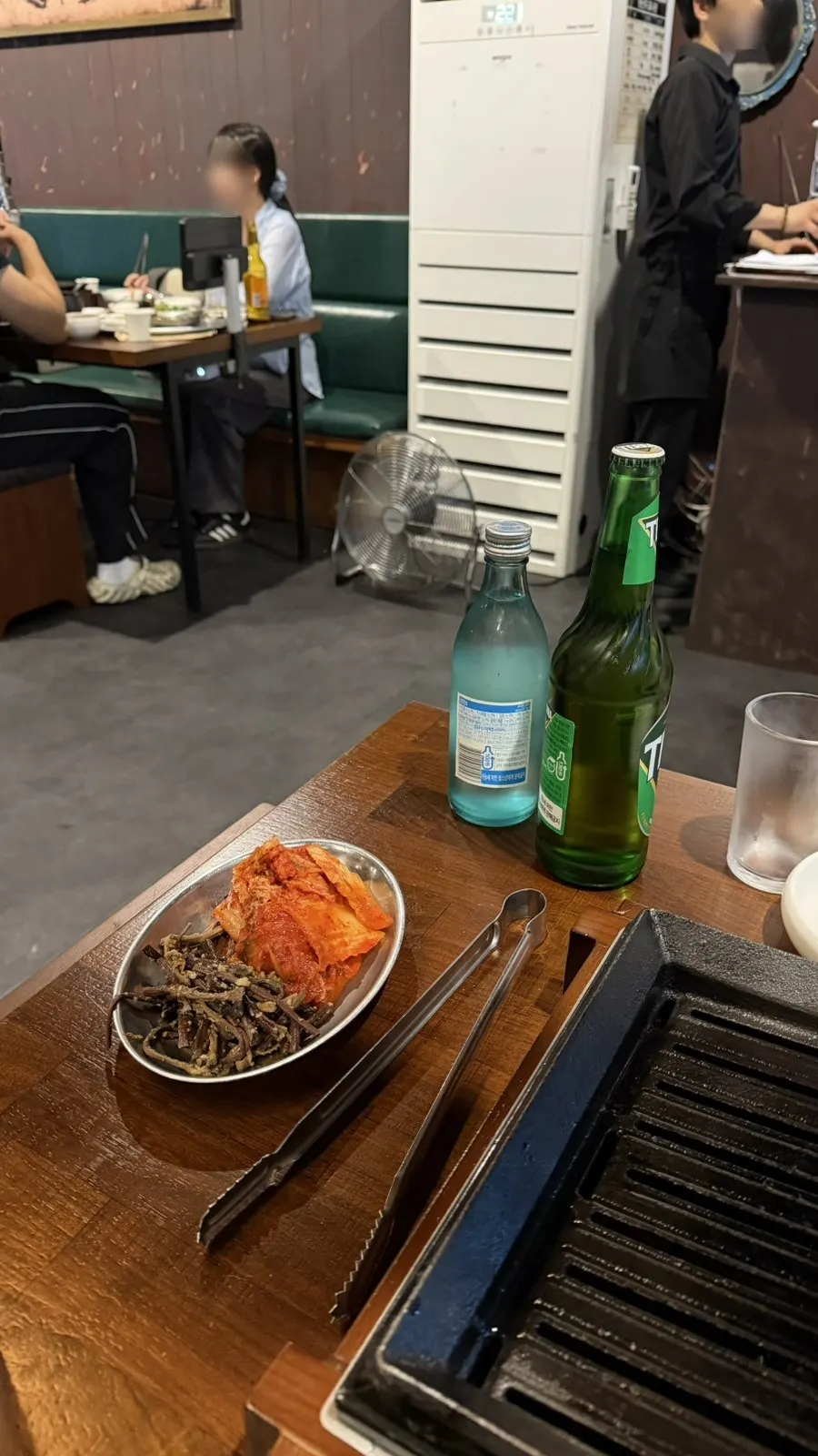 Lighting and dining hall view at Jipbul Taebaek Suwon Ingye Branch