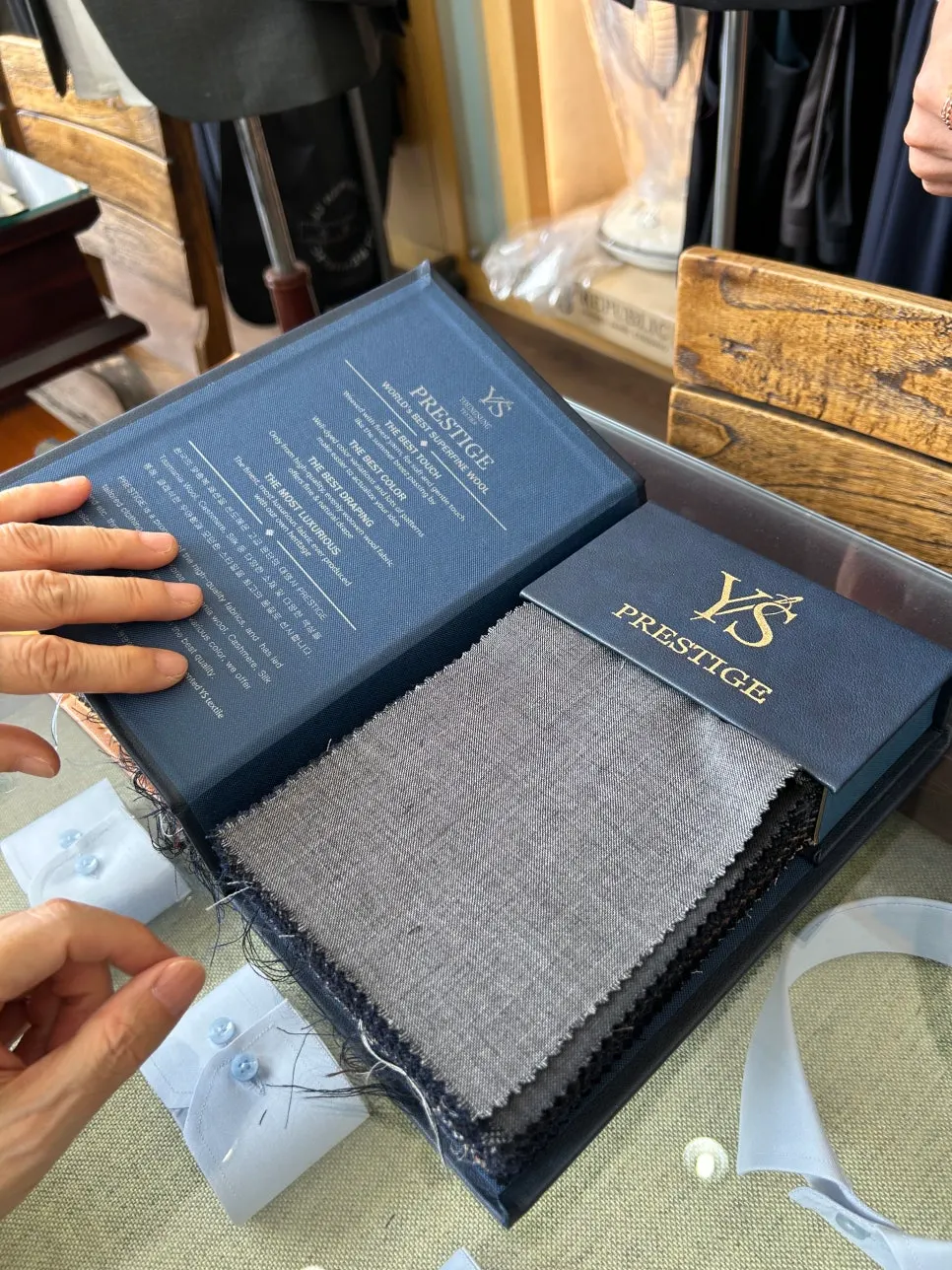 Grade A domestic fabric sample book