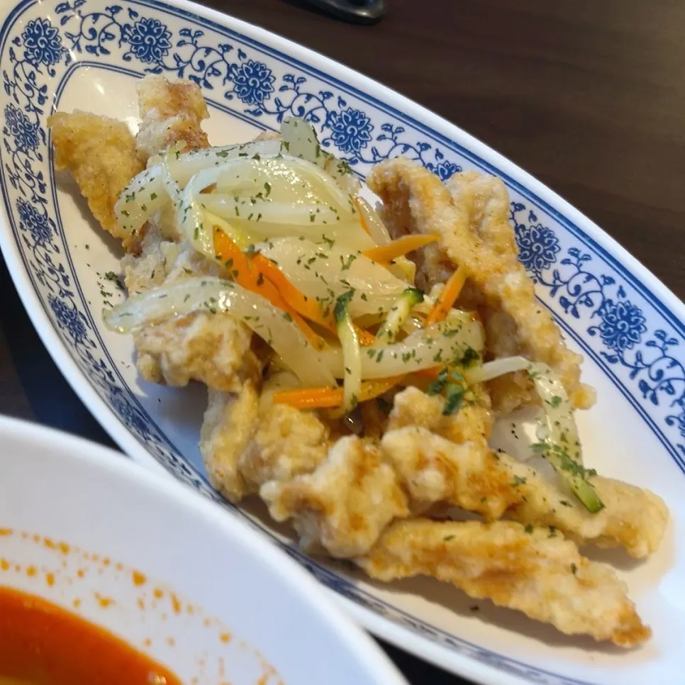 Fried rice generously topped with jjajang sauce
