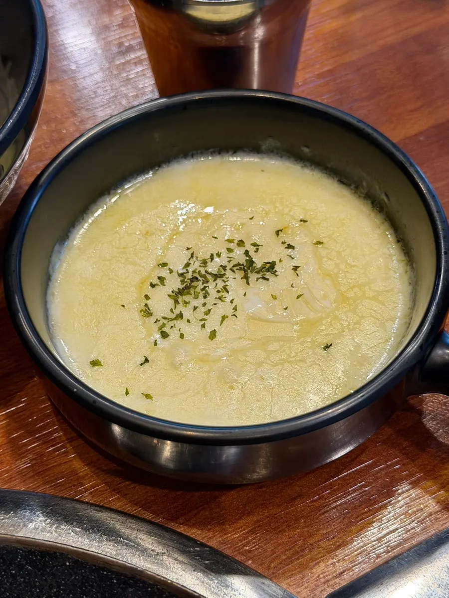 Cheese fondue added to the order