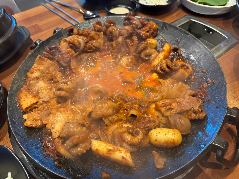 맵기 3단계 안내가 적힌 안내판