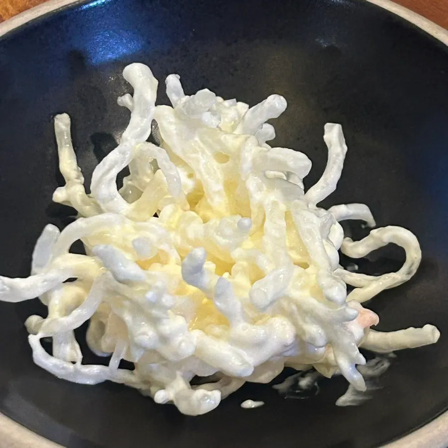 새콤한 쌈무와 천사채 마요 밑반찬