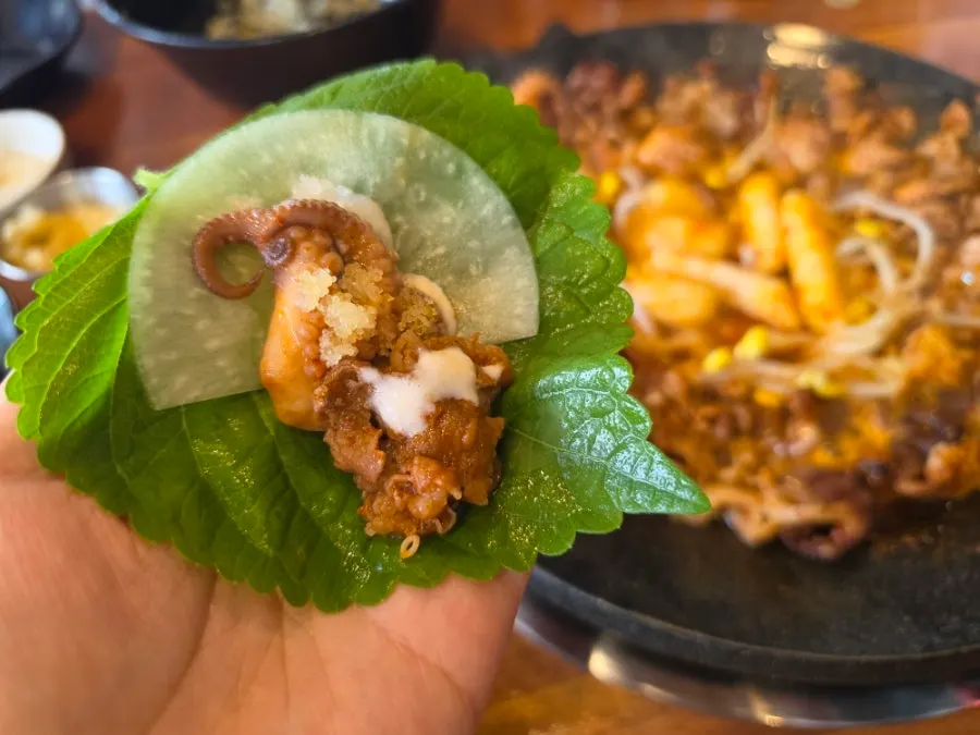 동그랗게 뭉친 셀프 주먹밥