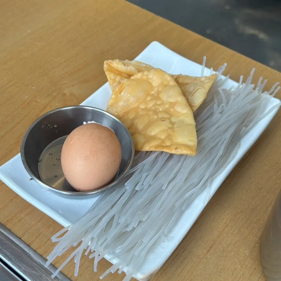 Flying fish roe and mayo sauce side dishes