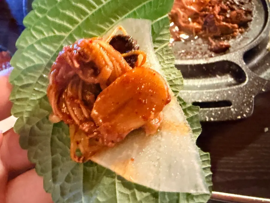 Octopus wrapped with melted Richgold cheese