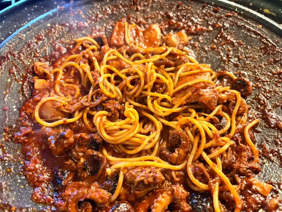 Free spaghetti noodle sari option
