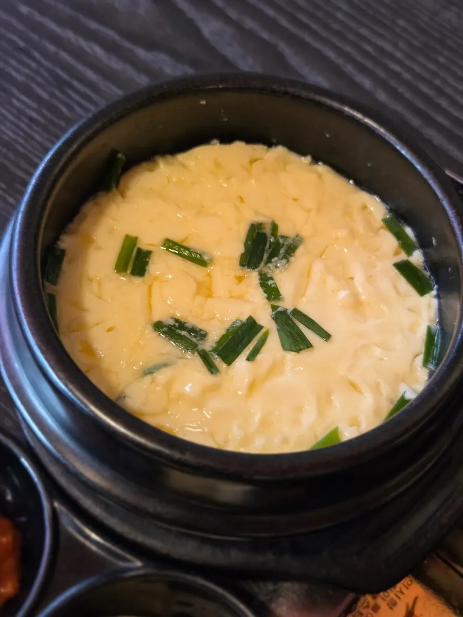 서비스로 나온 계란찜