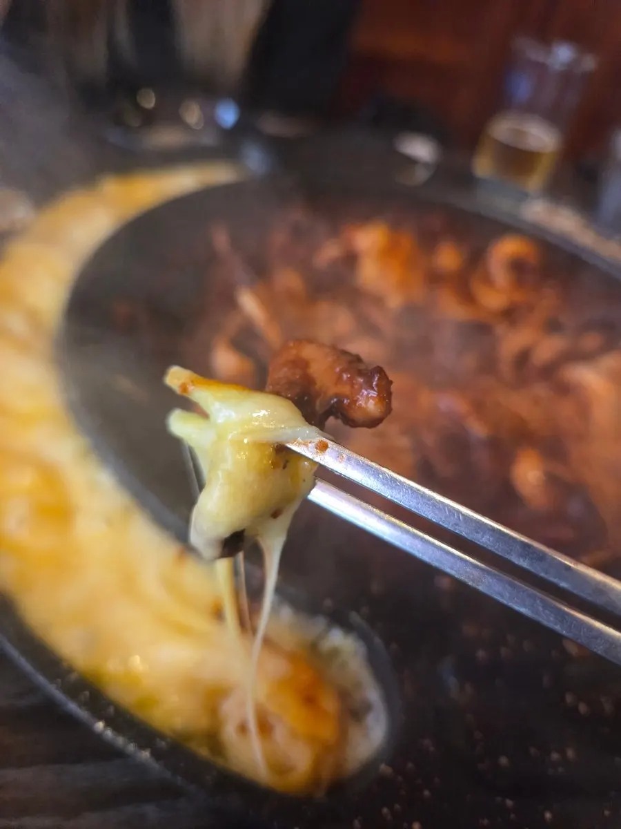 고구마무스 치즈에 돌돌 말은 쭈꾸미