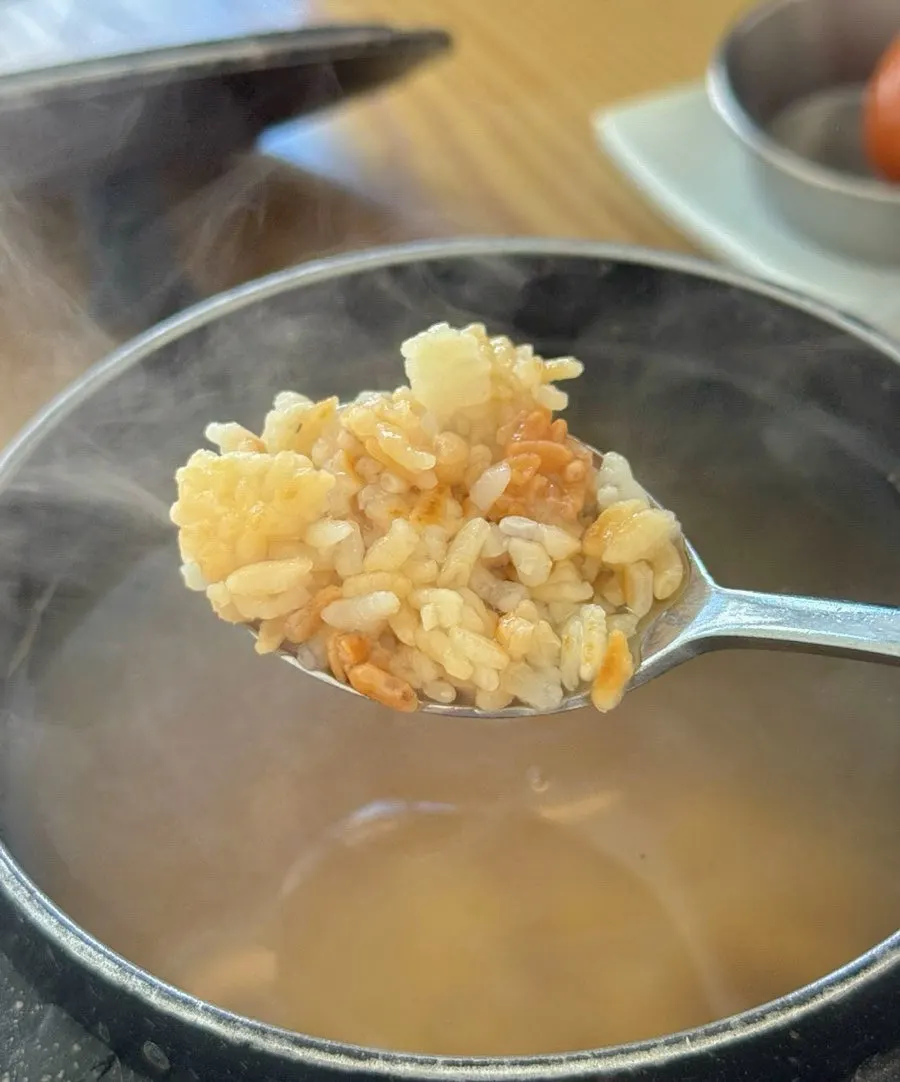 A bowl of savory sungnyung