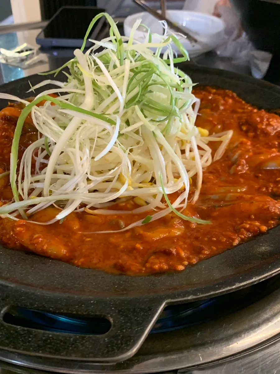 직원이 볶아주기 전 쭈꾸미볶음 비주얼