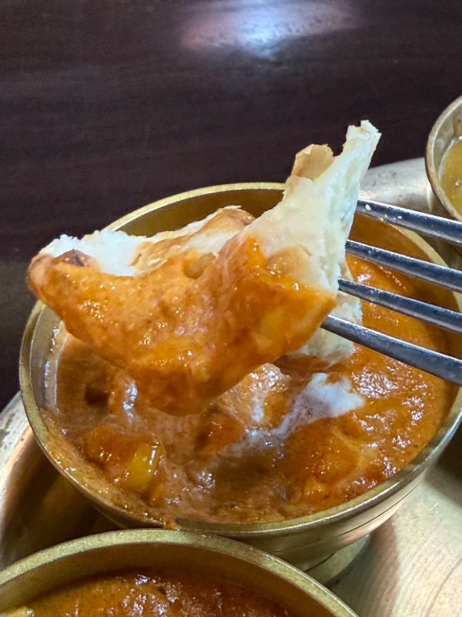 A glass of homemade lassi