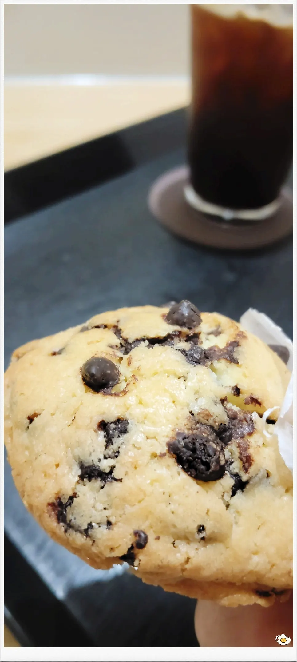 Vertical photo of the cookie desserts at Jo Hui-tak Coffee