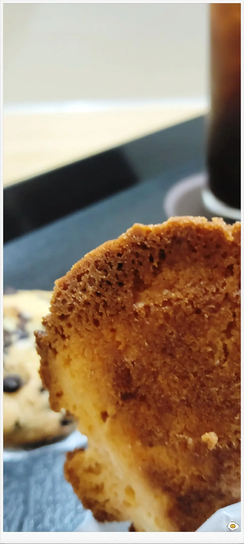 Detail shot of the desserts at Jo Hui-tak Coffee