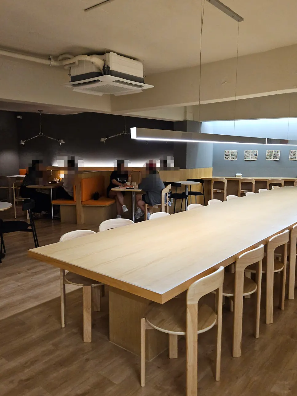 Spacious interior of Jo Hui-tak Coffee