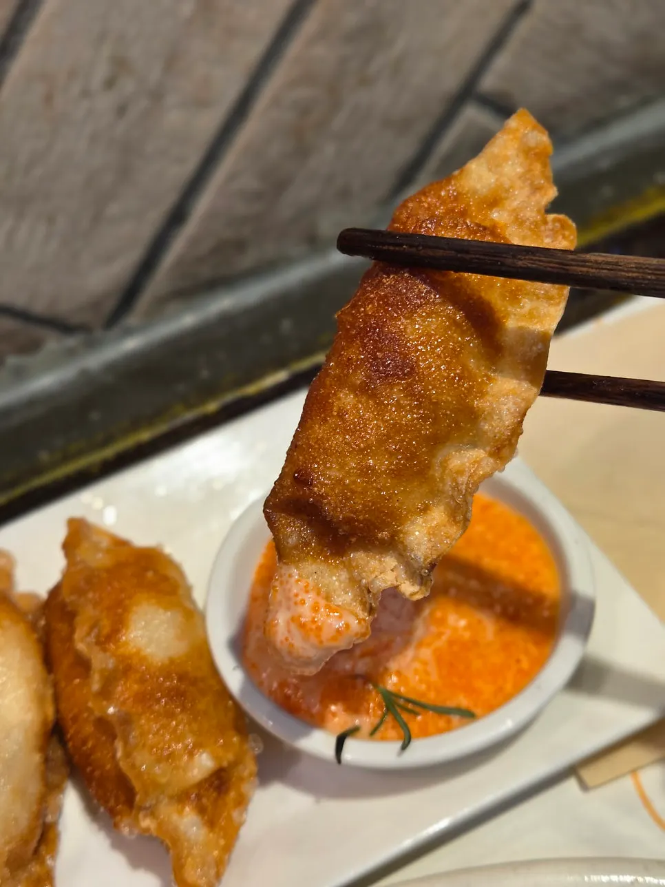 A bite of yakisoba with a mix of ingredients
