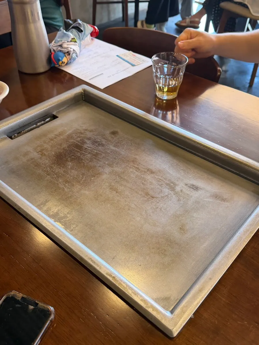 Three sauces set on the table
