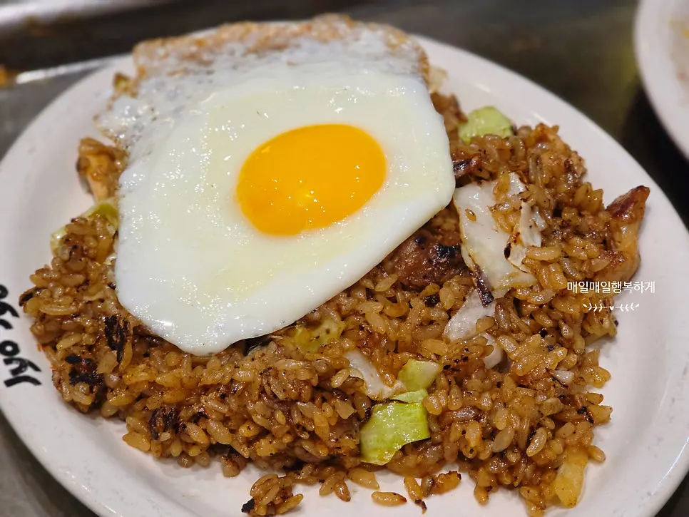 죠죠 오사카식 철판 볶음밥