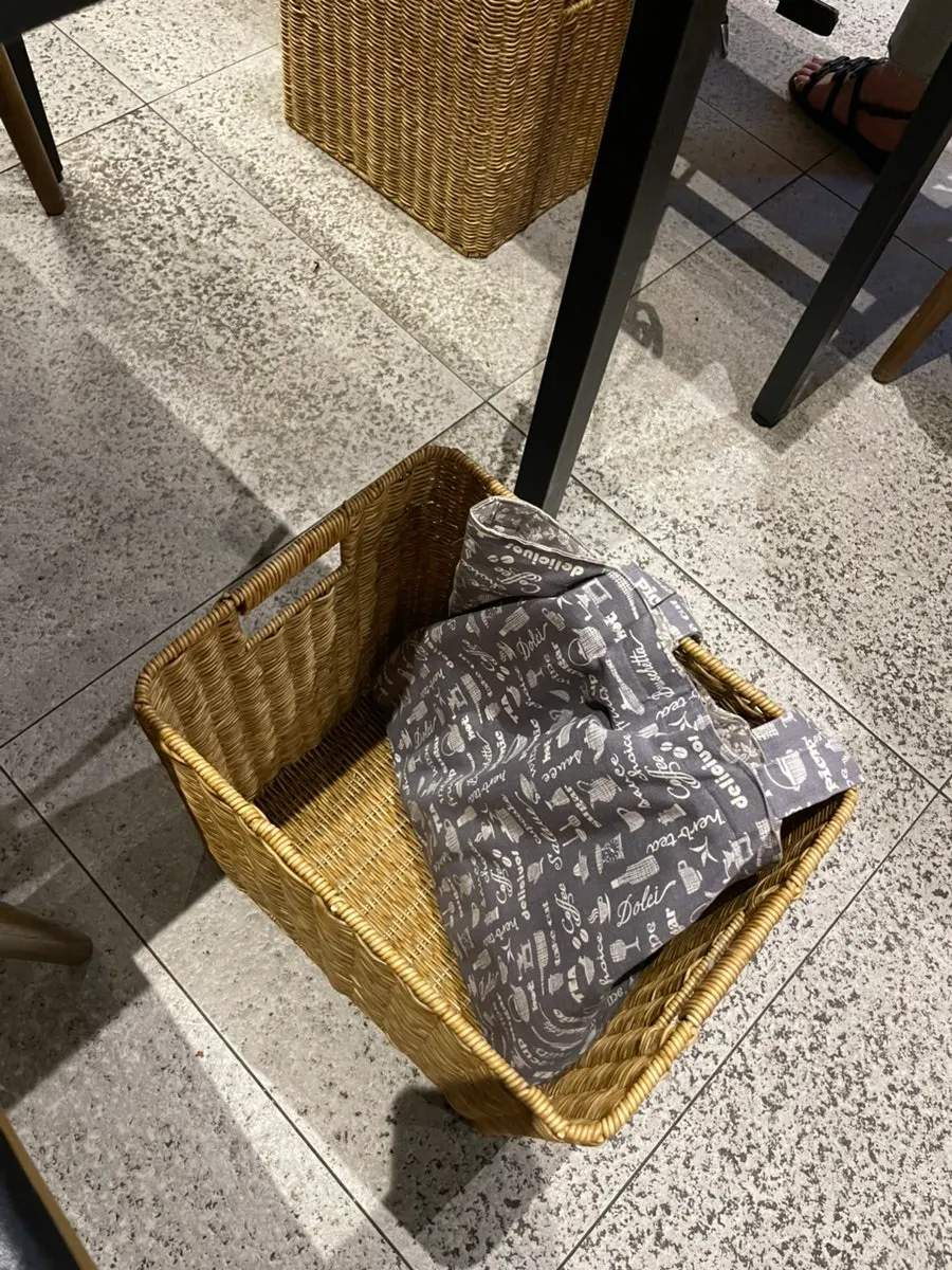 Table seating at Jojo with a built-in griddle