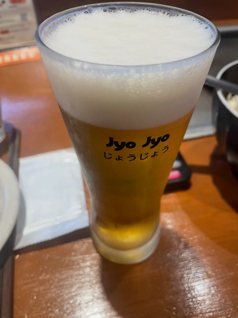 Karai yakisoba topped with mayonnaise
