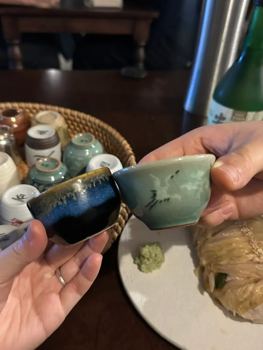 Jojomomo's display of drinking glasses